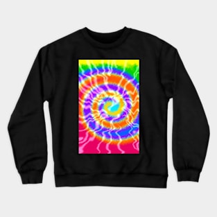 Tie Dye Swirls 4 Crewneck Sweatshirt